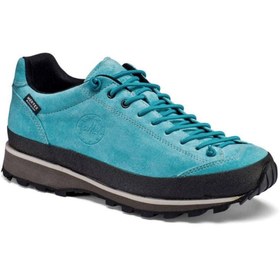 Resim Lomer Italy Bio Naturale MTX Waterproof Vibram Full Çarşak Deri Kadın Ayakkabı Jellyfish/Cobal 