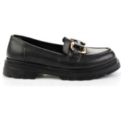 Resim Siyah Kadın Loafer Ayakkabı K01021050009 