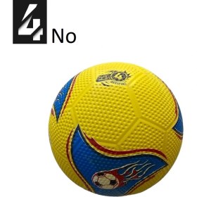 Resim Muba Her Zemine Uygun Kauçuk Futbol Topu No:4 