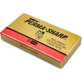 Resim Gillette Permasharp Jilet 5 x 5'li 