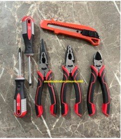 Resim Dmr Pense Seti 180mm Pense Yankeski Kargaburun Maket Bıçak Tornavida 6lı Diğer 
