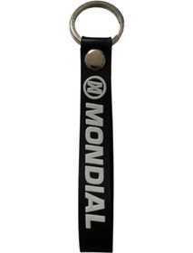 Resim Gogo Anahtarlık Siyah Beyaz Mondial 