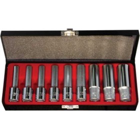 Resim Rico 1/2'' Torx E-lokma Seti 9 Parça 