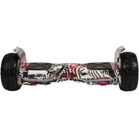 Resim Smart Balance SBS-653 Elektrikli Kaykay Hummer Hoverboard Off Road 8.5 inch Grafity Desenli 04 