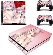 Resim Vanknight Vinil çıkartma cilt çıkartmalar Anime kız kapak düzenli PS4 konsol denetleyicileri seksi kız 