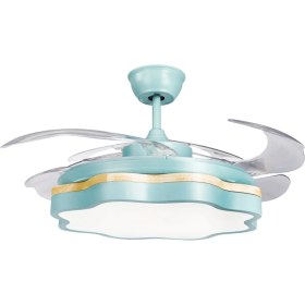 Resim Alsanfan Emirgan Aydıntalatmalı Uzaktan Kumandalı Açılır-Kapanır Gizli Kanatlı Tavan Vantilatörü 