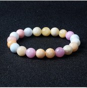 Resim Embracenaturereiki Doğal Taş Bileklik Erkek/kadın Çakra Kuvars Akik Ametist Enerji Şifa Açık Sarı Altın Renk 17cm Green 