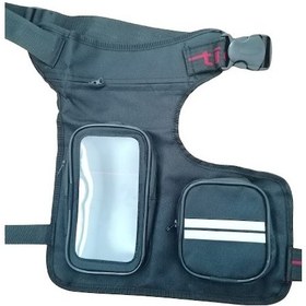 Resim Su Geçirmez Telefon Tutacaklı Motorsiklet Bacak Çantası '- 
