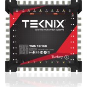Resim Teknix 10X16 Kaskatlı Multiswitch Santral 