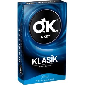 Resim Okey Klasik Prezervatif 10'lu 