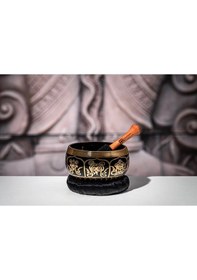 Resim Meinl Sonic Energy Sb-or-400-bk Ornamental Series Singing Bowl 4.13'' Siyah 