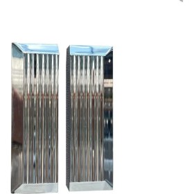 Resim Line-Çizgili Kulp Krom Renk Tek Adet 96 Mm 
