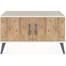 Resim Arges Şifonyer 2 Raflı 2 Kapaklı 88x30x48 Aytaşı-çam Çam 