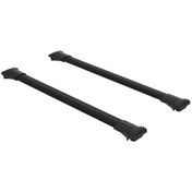 Resim Turtle Citroen C4 Uyumlu Cactus Hatchback -14 Diamond Ara Atkı Siyah 2'li Set 