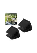Resim Fastbuy İçin Kalite Cam Tutucu Klem Ezgo Club Car 2 Adet - Oem 10200580/1020058-01 Kauçuk Siyah 