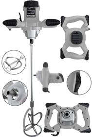 Resim STEİNER Germany Technology Gri-3000 Watt Bakır Sargı 6 Kademeli Alçı Boya Ve Harç Karıştırıcı Mikser 