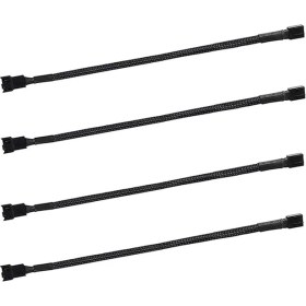 Resim Gorgeous 4 Pin Pwm Fan Uzatma Güç Kablosu Konnektör Kutusu Erkek Kadın Uzatma Kabloları 4 Pin / 3pin Fan (Yurt Dışından) 