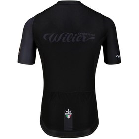 Resim Wilier Maglia Cycling Club Siyah Kadın Bisiklet Forması - L 