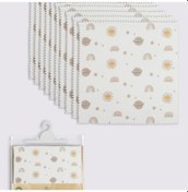 Resim Bistyle Planet 20x20 10'lu Penye Mendil 90164 Ekru Ekru 