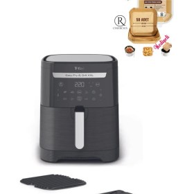 Resim Özbience Yüksek Kapasiteli Yağsız Airfryer, Pişirme Kağıdı ile Kolay Kullanım 