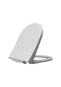 Resim Visam Mimoza Yavaş Termoplast Klozet Kapağı Plastik Menteşeli Ü 