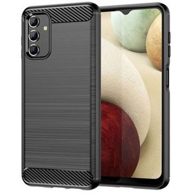 Resim Samsung Galaxy A04S Brushed Carbon Fiber Kılıf - Siyah AL3332 