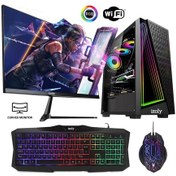 Resim Izoly ST02519 i5-10400F 8 GB 256SSD M.2 NVMe 512 GB SSD RX550 4 GB 24" Free Dos Masaüstü Oyuncu Bilgisayarı 