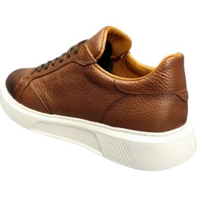 Resim King Shoes Güvener Deri Casual Erkek Ayakkabı 