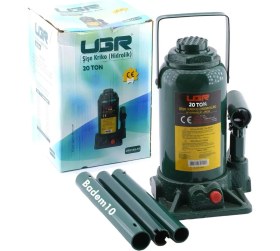 Resim Badem10 Ugr Kriko 20 Ton Hidrolik Oto Araç Araba Kaldırma Kaldıraç Kollu Seti Şişe Tip Kiriko 20 Ton 