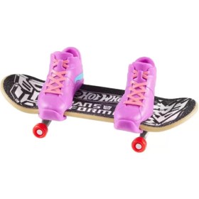 Resim Hot Wheels Skate Temalı Parmak Kaykay ve Ayakkabı Paketleri HMY18-HVK37 