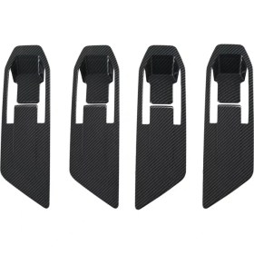 Resim Ruseaao Iç Kapı Kolu Kase Çerçevesi Kapağı Trim Stickerı Için (Yurt Dışından) 