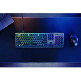Resim Razer DeathStalker V2 RZ03-04500100-R3M1 Low-Profile Red Switch RGB İngilizce Mekanik Oyuncu Klavye 
