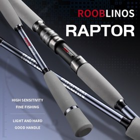 Resim Rooblinos RAPTOR II 27T Yüksek Modüllü Karbon Fiber Olta - 1.8M, 2 Parça, Atış ve Savurma, Hafif, Dayanıklı, Tüm Balık Türleri İçin Uygun 