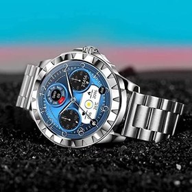 Resim LEMFO Smartwatch erkek saatleri, telefon fonksiyonu ve EKG ile spor kol saati, pedometre ile fitness saati spor saati Android iOS için 1.39 inç tam renkli AMOLED dokunmatik ekranlı akıllı saat 