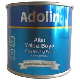 Resim ADOLİN Altın Yaldız Dekoratif Son Kat Boya 0,375lt 