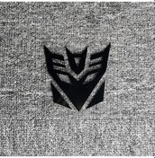 Resim Decepticon'lar Siyah-24x24 Cm-araba Çıkartmaları Transformers Autobots Decepticon'lar Yansıtıcı Dekorasyon Yakıt Deposu 