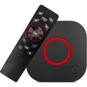 Resim MAG 425A Dahili Wifi IP Tv Set-Top Box 4K Android Tv 
