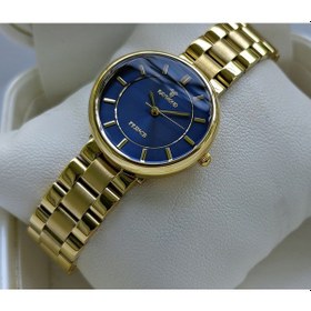 Resim Raymond RYM21005 Gold Blue Kadın Kol Saati 