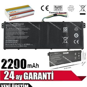 Resim Ozturkbulent Packard Bell Easynote Te70-Bm-200Tk N15W4 Batarya Pil Ac14B18J 