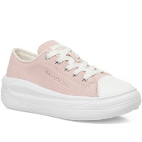 Resim U.S. Polo Assn. CLEME TEX JR 5FX Pudra Kız Çocuk Sneaker 