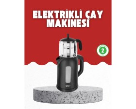 Resim Aydogan's Sıcak Tutma Özellikli 2’si 1 Arada Çay Makinesi ve Su Isıtıcı 