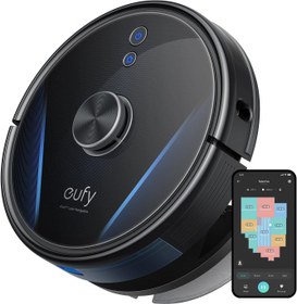 Resim Anker eufy Clean LR30 Hybrid Akıllı Robot Süpürge ve Paspas, iPath Lazer Navigasyon, 3.000 Pa Ultra Güçlü Emiş, Çok Katlı Haritalama, Gelişmiş Uygulama Kontrolü, Alexa ile Uyumlu -siyah 