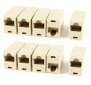 Resim Cat5 Cat6 RJ45 8P8C Dişi-Dişi Birleştirici 50 Adet Electroon