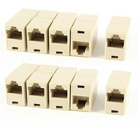 Resim Cat5 Cat6 RJ45 8P8C Dişi-Dişi Birleştirici 50 Adet 