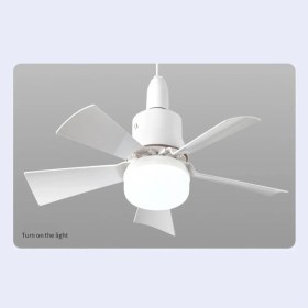 Resim 82 Watt Vantilatör 3 Kademe Hız Dimmerli 3 Renk LED Işık Cata Karayel Kumandalı Fan Torch LED Ampul 