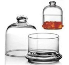 Resim Şeffaf Kapaklı Cam Saklama Kabı, Kahvaltılık ve Limonluk 96966 