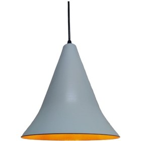 Resim Riolight Retro Beyaz Içi Altın Metal Tekli Sarkıt (538295724) 