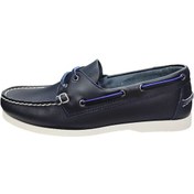 Resim King Shoes Lacivert Tımbırlant Ayakkabı 