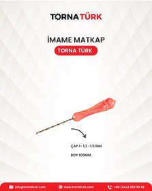 Resim Tesbih İmame Delim Matkabı Hss - 1 Paket 1 Adet İşleme Ekipmanı Metalik 
