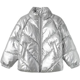 Resim Name It Name İt Kids Nkfmisty Puffer Çocuk Günlük Mont 13233969-sılver Gri 13233969-sılver Gri 
